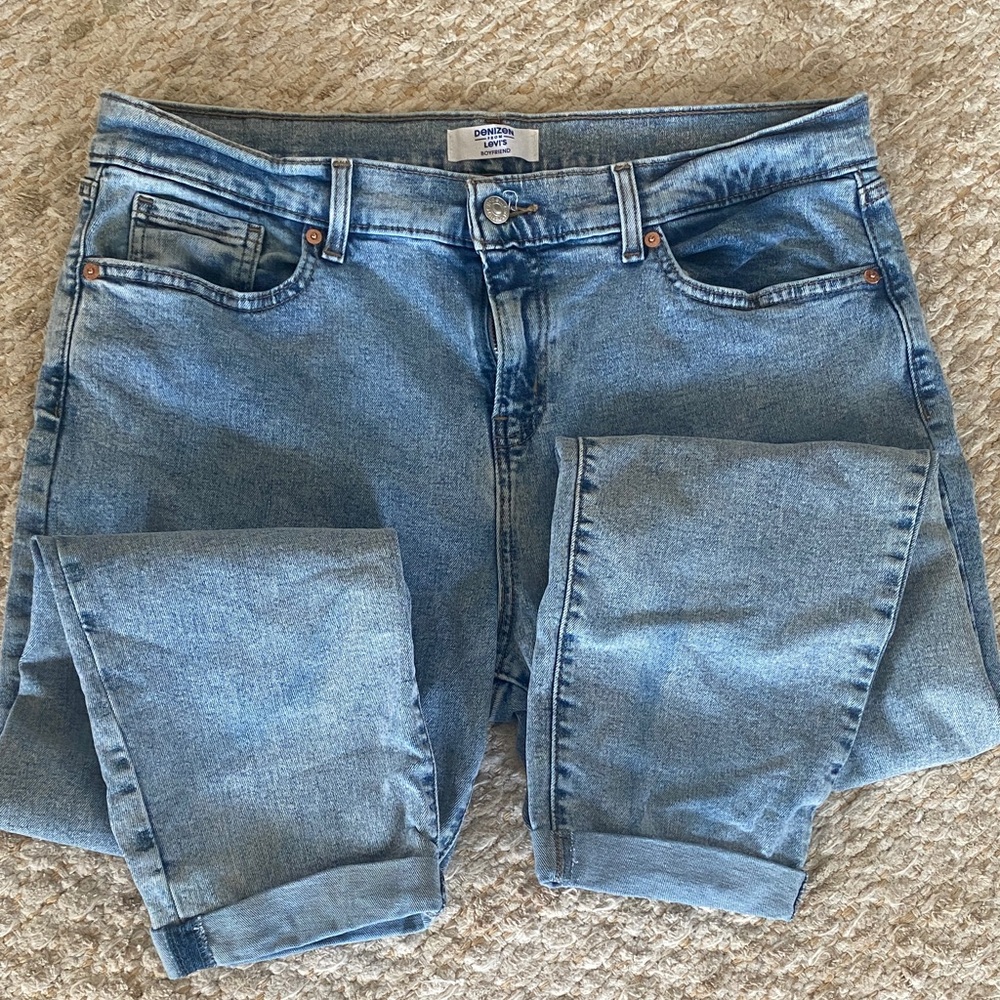 Denizen from Levi's Light Blue Ankle Jeans Boyfriend